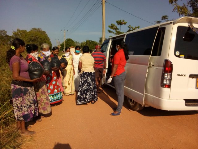 Our Services in Ambanpola Divisional Secretariat During COVID 19